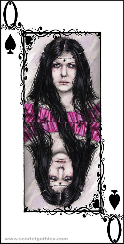 Queen Of Spades: Playing Card